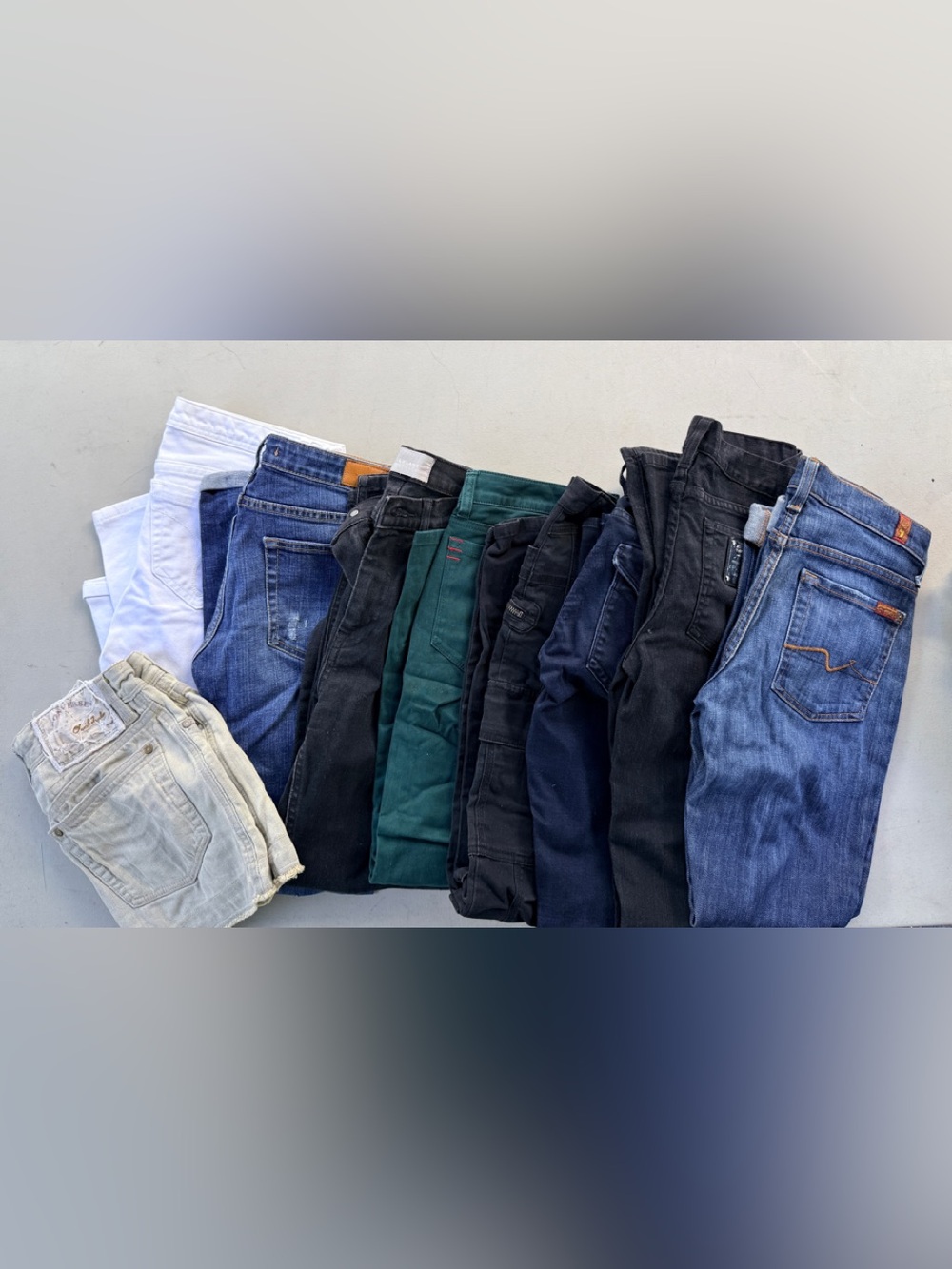 Womens jeans 9 pc bundle 27 / 4 Seven for all Mankind, Ralph Lauren, Everlane